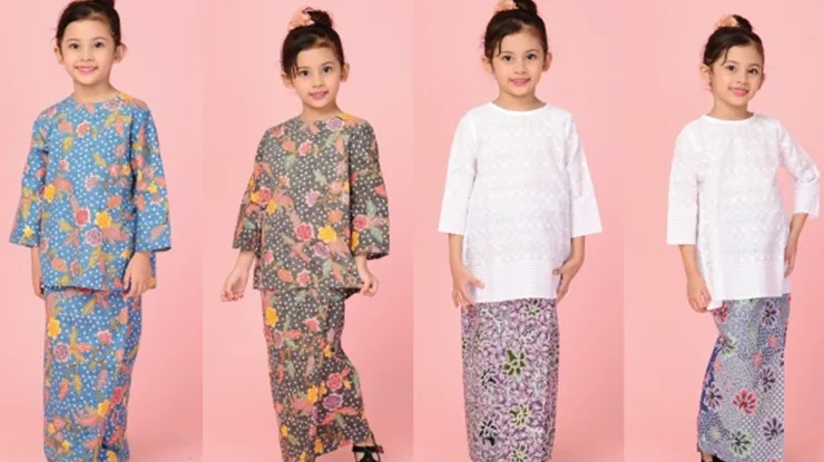 Saiz Baju Budak Perempuan