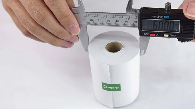 Saiz Kertas Thermal Printer