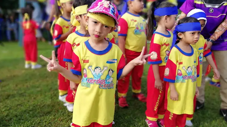 Saiz Baju Sukan Tabika KEMAS