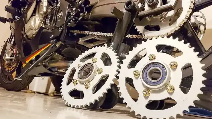 Saiz Sprocket untuk Top Speed