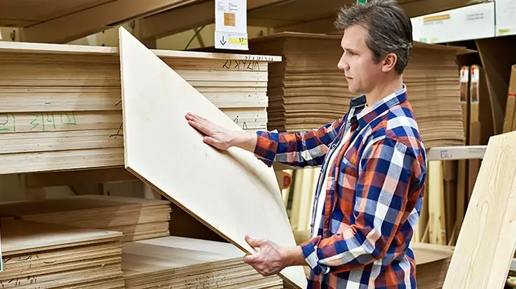 Saiz Plywood Sekeping
