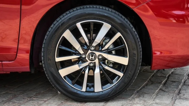 Saiz Tayar Honda City