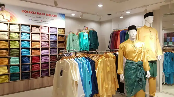Saiz Baju Gene Martino