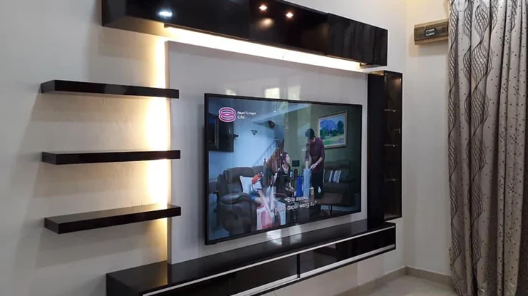 Ukuran Kabinet TV Gantung