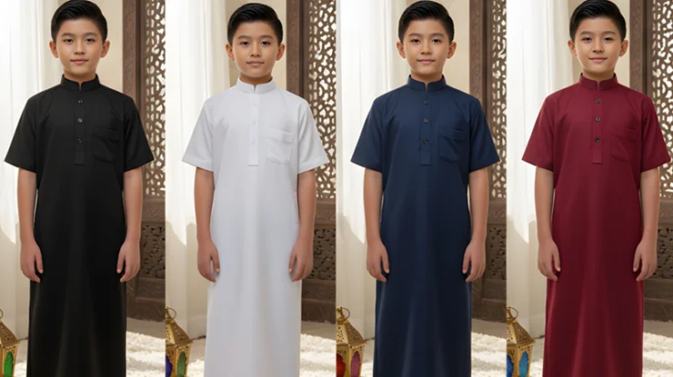 Jadual Ukuran Jubah Budak Lelaki Mengikut Umur