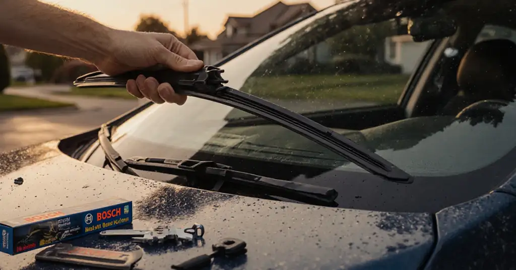 Kedudukan Saiz Wiper DMax Bahagian Pemandu dan Penumpang