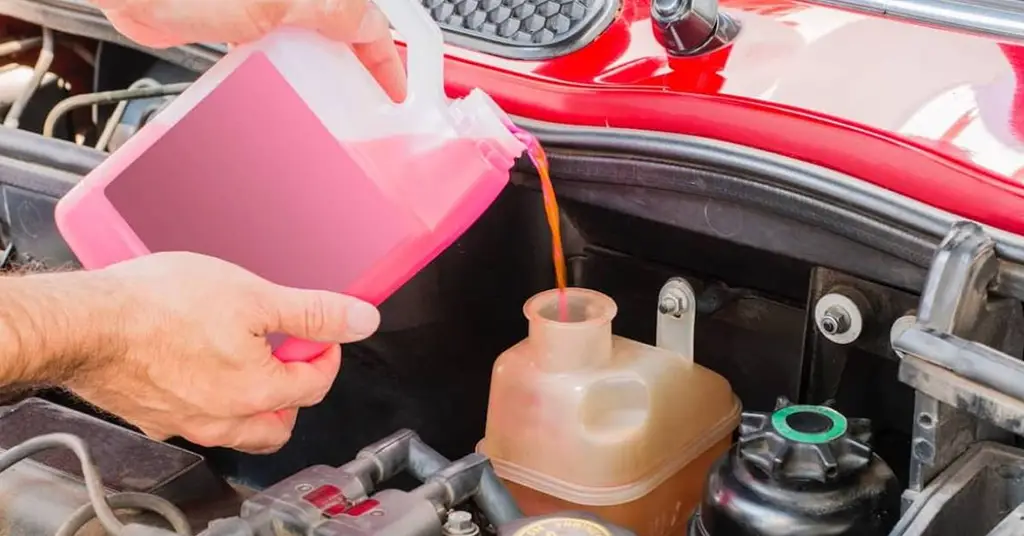 Kos Tukar Air Coolant Kereta di Bengkel
