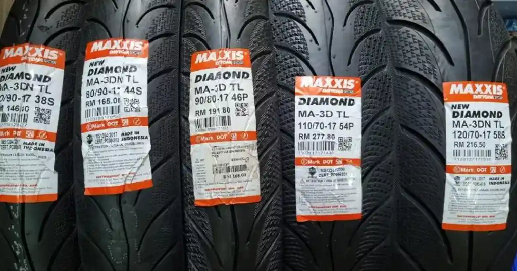 Harga Tayar Maxxis Mengikut Saiz